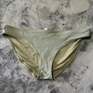 aerie Olive Green Bikini Bottoms